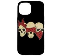 Escuchar See Speak No Evil Skull Heads Gangsters Carcasa para iPhone 15