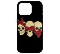 Escuchar See Speak No Evil Skull Heads Gangsters Carcasa para iPhone 16 Pro
