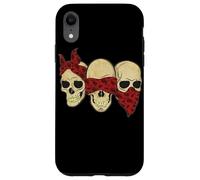 Escuchar See Speak No Evil Skull Heads Gangsters Carcasa para iPhone XR