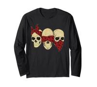 Escuchar See Speak No Evil Skull Heads Gangsters Manga Larga