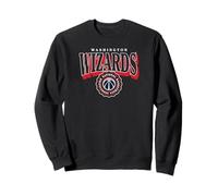 Escudo abovedado de Washington Wizard de la NBA Sudadera