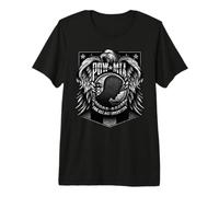 Escudo con águila del ejército Estadounidense Pow MIA You Are Not Forgotten Camiseta Premium