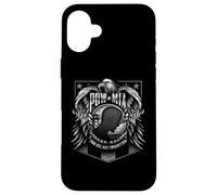 Escudo con águila del ejército Estadounidense Pow MIA You Are Not Forgotten Carcasa para iPhone 16 Plus