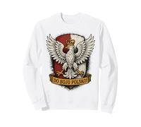 Escudo Corona Águila Polaco Do Boju Polsko Grunge Arte Sudadera