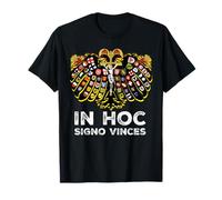 Escudo de águila de Doble Cabeza del Sacro Imperio Católico Romano Camiseta