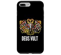 Escudo de águila de Doble Cabeza del Sacro Imperio Católico Romano Carcasa para iPhone 7 Plus/8 Plus