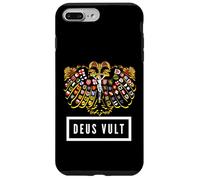 Escudo de águila de Doble Cabeza del Sacro Imperio Católico Romano Carcasa para iPhone 7 Plus/8 Plus