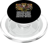 Escudo de águila de Doble Cabeza del Sacro Imperio Católico Romano PopSockets PopGrip para MagSafe