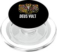 Escudo de águila de Doble Cabeza del Sacro Imperio Católico Romano PopSockets PopGrip para MagSafe