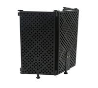 Escudo de Aislamiento de Micrófono de Grabación de Estudio Plegable con Esponja de Espuma EVA Absorbente de Sonido, Reducción de Ruido Multicapa, para Grabación por Computadora