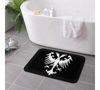 Escudo de Armas 3D de la dinastía Nemanjic - Escudo de Armas serbio Felpuda de Suelo Alfombra para la Entrada a la Cocina Tapetes de reposapiés para casa - 40x60cm