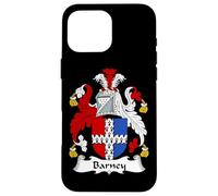 Escudo de Armas Barney - Escudo de la Familia Carcasa para iPhone 16 Pro MAX