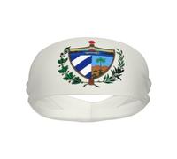 Escudo de armas de Cuba Eleva tu rendimiento con muñequeras de moda: ¡ideales para cualquier actividad!