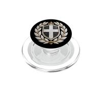 Escudo de Armas de Grecia - Bandera Griega PopSockets PopGrip para MagSafe