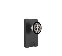 Escudo de Armas de Grecia - Bandera Griega PopSockets PopWallet para MagSafe