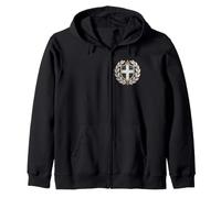 Escudo de Armas de Grecia - Bandera Griega Sudadera con Capucha