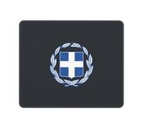 Escudo De Armas De Grecia Impreso Mouse Pad Agradable Mousepad Lavable Alfombrilla De Ratón para Hogar Oficina Pc 25X30Cm