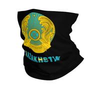 Escudo De Armas De Kazajistán Pueblo De Kazajistán Unisex Bandana Durable Polainas De Cuello Microfibra Pasamontañas para Correr Motocicleta Senderismo