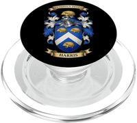 Escudo de Armas de la Familia Harris PopSockets PopGrip para MagSafe