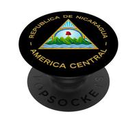 Escudo De Armas De La República De Nicaragua Centroamérica PopSockets PopGrip Adhesivo