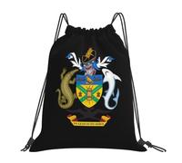 Escudo De Armas De Las Islas Salomón Mujer Hombre Mochila De Cuerdas Ajustable Mochila Con Cordón Gran Capacidad Bolsa De Deporte Para Acampada Senderismo Natación