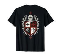Escudo de Armas de los Caballeros templarios de los Cruzados Camiseta