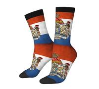 Escudo De Armas De Los Países Bajos Hombre Mujer Work Socks Antideslizantes Calcetine Deporte Transpirables Calcetines Deportivos Para Running Uso Diario Tenis