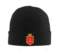 Escudo de Armas de Odessa, Ucrania Gorra de Punto cálido Gorro de Moda Gorro de otoño Invierno Gorros al Aire Libre Gorros para Adultos Unisex