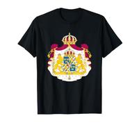 Escudo de Armas de Suecia Sverige Cruz nórdica Orgullo Sueco Camiseta