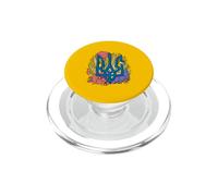 Escudo de Armas de Ucrania Emblemas Nacionales Tryzub PopSockets PopGrip para MagSafe