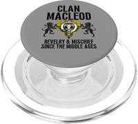 Escudo de Armas escocés del Clan MacLeod para Fiesta Familiar PopSockets PopGrip para MagSafe