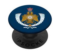 Escudo de Armas Real del Príncipe Heredero de Irán Escudo Persa Imperial PopSockets PopGrip Adhesivo