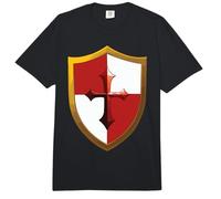 Escudo De Caballero Guerrero Divertido Medieval Jousting REN Faire Comfort Colors Adult Heavyweight T-Shirt