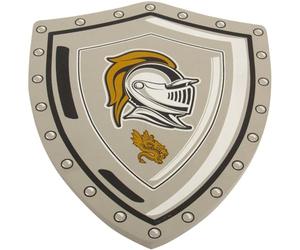Escudo de Caballero para Caballero Joven, de plástico, Accesorio de fantasía
