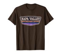 Escudo de California del Valle de Napa - Valle de Napa CA CV15X Camiseta