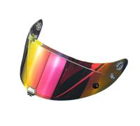 Escudo de Cascos de Motocicleta - Cascos de Motocicleta Visera Lente Parabrisas Cubierta de Protección,Lente de Cascos de Protección contra el Viento Anti-UV y Antideslumbramiento