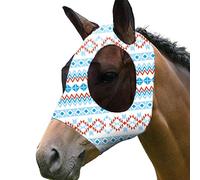 Escudo de control de moscas de caballo, mantiene alejados, protección UV, transpirable, suave, para mayor comodidad, entrenamiento, ver montar al aire libre