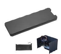 Escudo De Estufa - Rompevientos | Parabrisas De Estufa | Protector De Pantalla Portátil | Camping Stove Balking Aluminio Placas De Aluminio Plegables Bloqueador De Portátil Escudo De