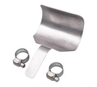 Escudo de fuego de soldadura de acero inoxidable resistente a altas temperaturas para MAPP protección contra chispas de antorcha de acetileno 10x7x5cm