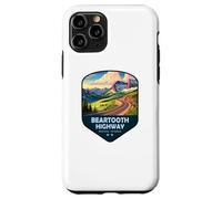 Escudo de la Carretera panorámica Nacional de la autopista Beartooth Carcasa para iPhone 11 Pro