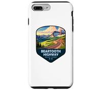 Escudo de la Carretera panorámica Nacional de la autopista Beartooth Carcasa para iPhone 7 Plus/8 Plus