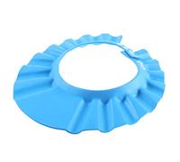 Escudo de lavado de cabello para niños, gorra de champú para bebés sombrero de ducha ajustable escudo de lavado de cabello para niños pequeños azules