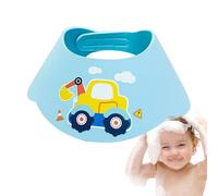 Escudo de lavado para el cabello para niños, visera de ducha para niños | Tapa de ducha para niños impermeables | Escudo de baño de champú ajustable para niños Mantenga la tapa de seco