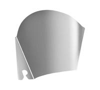 Escudo de vertido de acero inoxidable, conducto de vertido para mezclador, cubierta antisalpicaduras, accesorio de cocina con uso versátil, herramienta para hornear y cocinar con fácil instalación