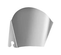 Escudo de vertido de acero inoxidable, protector antisalpicaduras, canal de seguridad para verter - Accesorios de cocina de grado alimenticio, cubierta versátil para masas y hornear