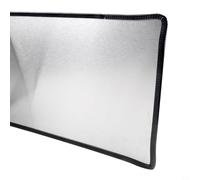 Escudo deflector de cocina para cocina, protector antiaceite de acero inoxidable para una fácil limpieza (B)