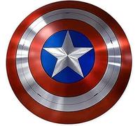 Escudo del Capitán América, Falcon y el Soldado de Invierno, réplica de metal de armadura para disfraz de Halloween, 45,7 cm