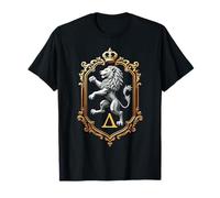 Escudo del León Regal Heráldica Camiseta