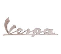 Escudo, Inscripción «Vespa» para Vespa Sprint, Super, Rally, 2 Pines, 120 X 35 Mm, Separación Entre Agujeros, 105 Mm