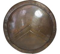 Escudo Medeeval 300 Espartano Rey Armadura Medieval Griega Leonidas Armadura Escudo Escudo 24 pulgadas Escudo Armadura Disfraz de Caballero